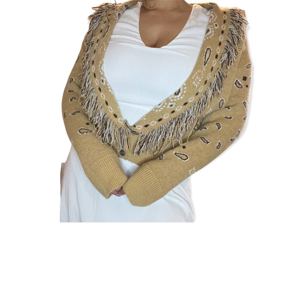 Cider paisley style sweater
